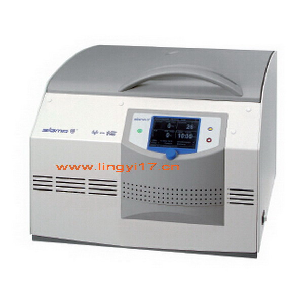 德國sigma 4-16S實(shí)驗(yàn)室大容量離心機(jī)，最高轉(zhuǎn)速：13500rpm，最大容量：4x650ml/6x250ml