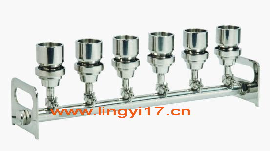 美國(guó)Science Tool BV631不銹鋼六聯(lián)過(guò)濾座