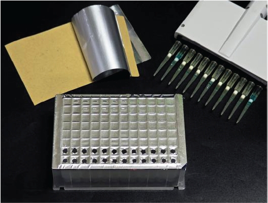 自粘膠敏鋁箔膜50um可穿刺L100202