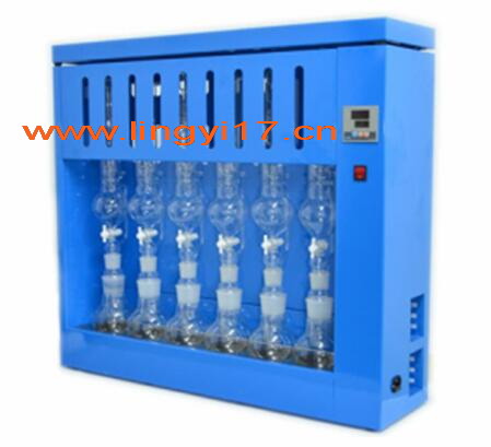 LSXT-06索氏提取器(脂肪測定儀)，處理6個樣品