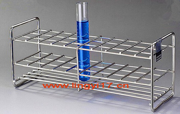 不銹鋼試管架，適合直徑&Phi;23～&Phi;25.5試管，30個孔，孔徑26mm，LY24-30
