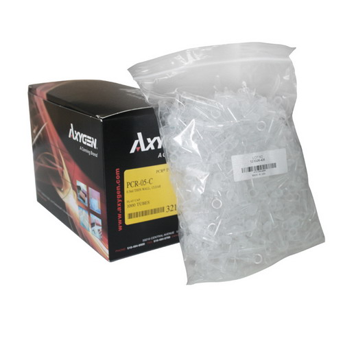 愛思進(jìn)0.5m平蓋l透明PCR薄壁管PCR-05-C