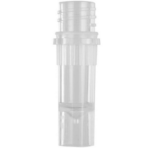 愛思進0.5mL螺旋可立凍存管，不帶蓋透明ST-050-SS